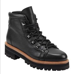Marc Fisher Issy Leather Hiker Boot